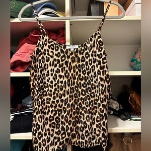 Equipment Layla Leopard Camisole Top
